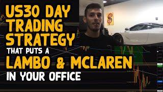 US30 Day Trading Strategy that puts a Lambo & Mclaren in your Office