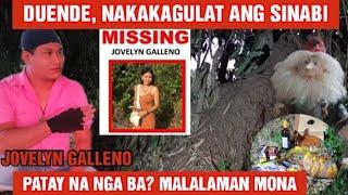 DUENDE, SINAGOT ANG TANONG, JOVELYN GALLENO, PATAY NA NGA BA? MALALAMAN MONA | BIMS GHOST TV