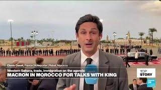 French President Emmanuel Macron in Morocco for talks with king • FRANCE 24 English