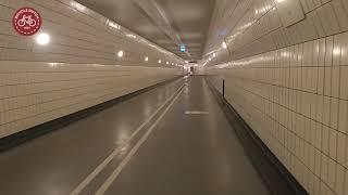 Cycling through the Rotterdam Maastunnel in 2021