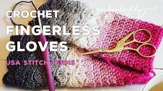 Fantail Shell Stitch Fingerless Gloves (free pattern) How to Crochet Tutorial | Cygnet Boho Spirit