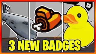 How to get the "BODY DEAD", "BIG DUCK", & "PLANE" BADGE + SKIN in TREVOR CREATURES KILLER 2 - Roblox