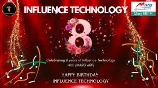 Celebrating " 8 " Years of Influence Technology with Marg ERP Software(4th july 2024)