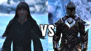 SKYRIM - СЕДОБОРОДЫЕ VS ЭБОНИТОВЫЙ ВОИН