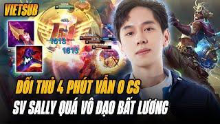 (Vietsub) Quá Bất Lương Với Cách Sally Khiến Rừng Đối Thủ Thoát Game Vì Quá Trầm Cảm