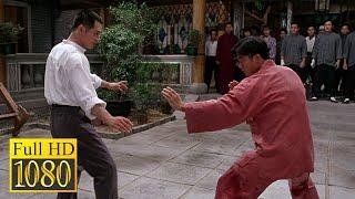 Jet Li vs Thinyan in the film FIST OF LEGEND (1994)