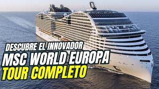 ¡Tour Completo por el MSC World Europa! ️ Descubre Cada Rincón del Crucero