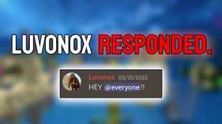 Luvonox ADMITTED To Faking His Clutches