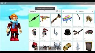 roblox catalog heaven best weapon's