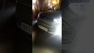 foglight H8 installed in ecosport