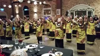 Samoan dance for Oka's 70th birthday