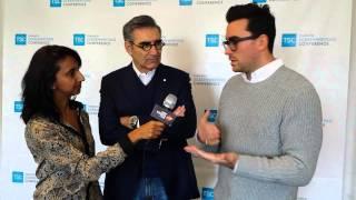 Father-Son Duo Dan & Eugene Levy Discuss the Creative Process