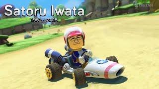 Mario Kart 8 - Highlight Reel with Satoru Iwata's Mii (#RaceForIwata)