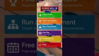 Scoreholio - Interactive Tournament Scorebaord (ios/Android)