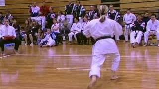 GKR Karate, kata Sochin (Kristy Brierley)