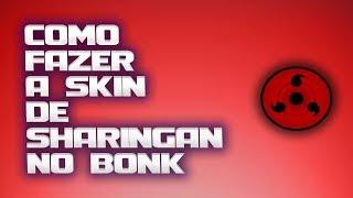 Como fazer a skin do Sharingan no Bonk.io [Bonk.io Skins #1]