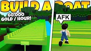 BUILDING A WORKING AFK GOLD FARM In Build a Boat!