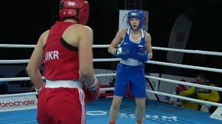 Kielce 2021 Session13A (W64kg) STOIKO Maryna (UKR) vs AMINEVA Azaliia (RUS)