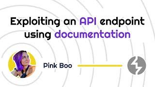 Exploiting an API endpoint using documentation | PortSwigger Academy tutorial