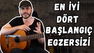 Gitar Dersi #02 ► En İyi Dört Başlangıç Egzersizi! Gitar Egzersizleri! #BizimleÇalış