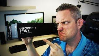 The Weirdest Titan X Review Ever! - Live 4K Performance Testing