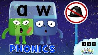 Long Vowel Sounds - AU & AW | Phonics For Kids - Learn To Read | Alphablocks