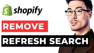 How To Remove Search Bar Shopify Refresh Theme