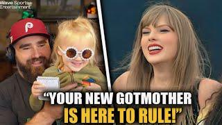 Jason Kelce Names Taylor Swift as Baby Wyatt’s Godmother – Fans Are Stunned!