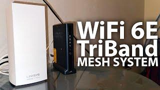 Linksys Atlas Max WiFi 6E Velop Router Home Mesh System (MX8500)