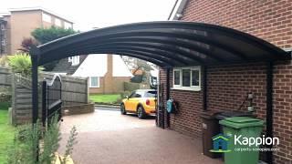 Steel Curved Carport Canopy - The Ultimate Protection