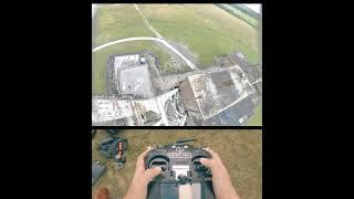 FPV drone hitting them super tight gaps #shorts
