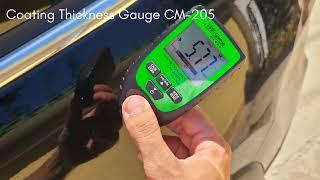 Coating Thickness Gauge CM-205 car paint testing