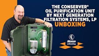 Unboxing: The Conserver® Oil Purification Unit by Next Generation Filtration Systems, LP