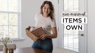 NON-MINIMALIST Items I Own (And Love) | 5 Items I Have That Break Minimalist "Rules"
