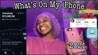 What's On My Exclusive High Earning iPhone 8 Plus In 2021| Vibequeeen !