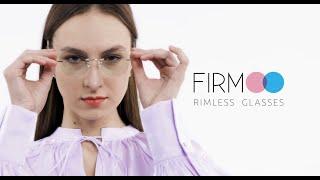 Minimal in Design, Maximum On Style | Firmoo Rimless Glasses