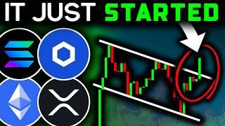 ALTCOIN PRICE BREAKOUT CONFIRMED (My Target)!! XRP News Today, Chainlink Price, Ethereum & Solana