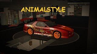 MTA Drift Paradise: Простенький Винил Animal Style на Mazda RX7 FC