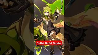 Collei in 60 seconds! | Collei Guide for New Players!  #collei #genshinimpact #genshinshorts