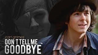 (TWD) Carl Grimes || Don't Tell Me Goodbye