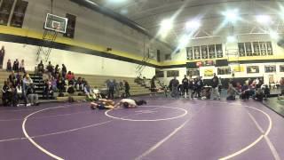 UC Wrestling Buchholz Duals 113lb vs Gainesville