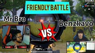 MR BRO vs BENZKAVO || Friendly battle in pochinki ||  vs  || GG