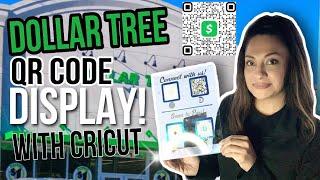 DOLLAR TREE Acrylic QR Code display!! |  Easy DIY tutorial