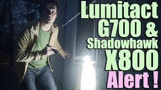 Ultimate Lumitact G700 LED Tactical Flashlight and Scam Review (Comments on Shadowhawk X800)