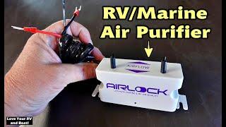 AIRLOCK™ One Air Purifier Installation inside the RV Air Conditioner