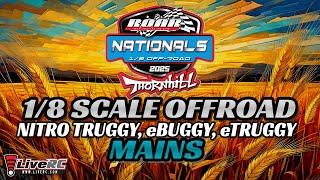 2025: ROAR Off Road 8th Scale Nationals Nitro Truggy, eBuggy, eTruggy Mains