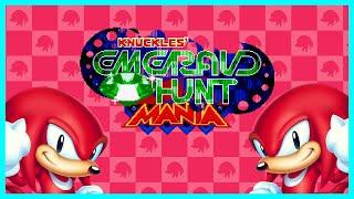 Knuckles plays Knuckles Emerald Hunt in Sonic Mania!