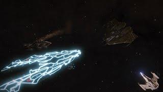 Elite Dangerous: Horizons // PVP // Anaconda [CMDR unknown4me] VS Krait mk2 [CMDR Vodevily]