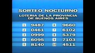 DiFilm - Resultados de la Lotería de la Provincia de Buenos Aires (2003)