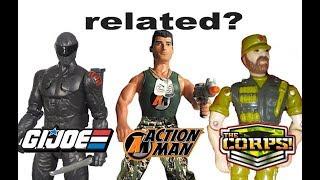 The Weird Histroy of G.I Joe, Action Man & The Corps